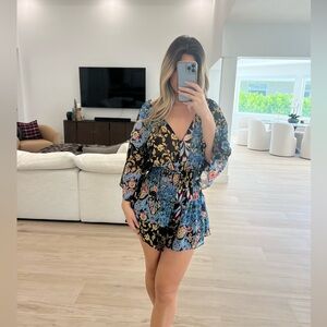 Zara jumper romper - chiffon